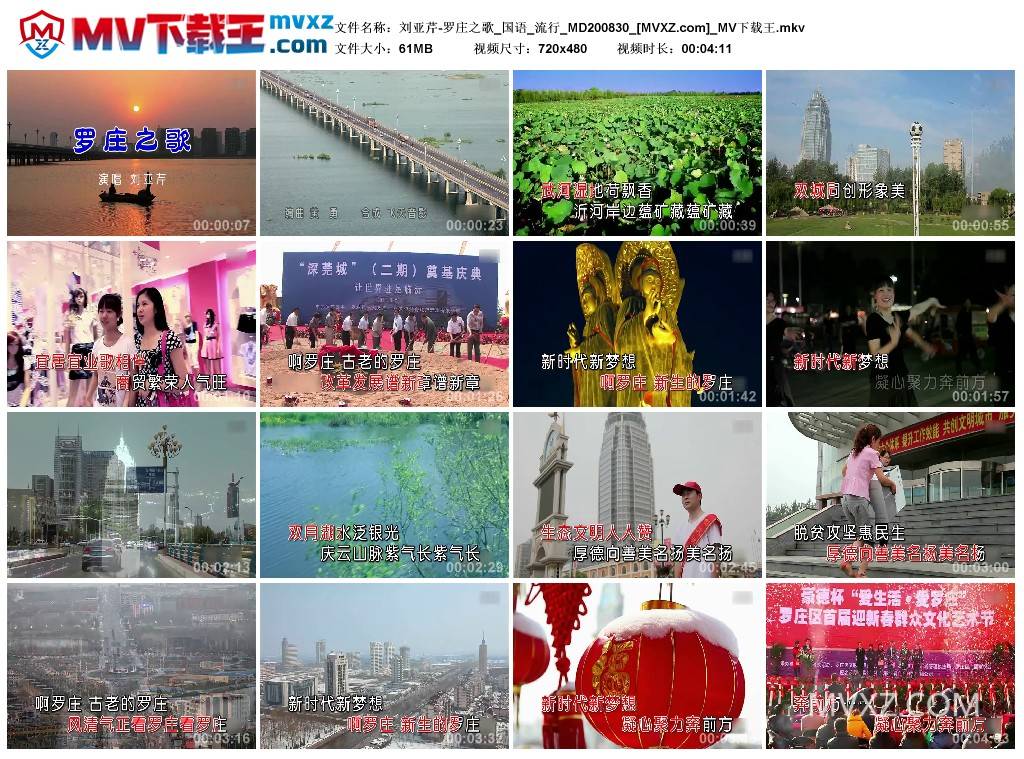 刘亚芹-罗庄之歌_国语_流行_MD200830